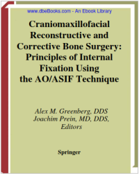 Craniomaxillofacial Reconstructive and Corrective Bone Surgery ; Prnciples of Internal Fixation Using the AO/ASIF Technique