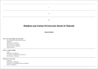 Robbins and Cotran Pathologic Basic of Disease