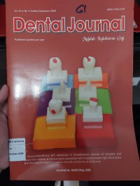 Dental Jurnal : Vol 42 : No 4 October-December 2009
