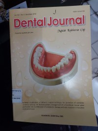 Dental Jurnal : Vol 43 : No 4 December 2010