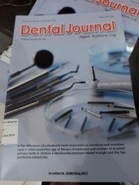 Dental Journal : Volume 47 : No 4 December 2014